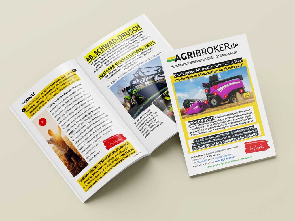 Agri-Broker neuste Broschüre